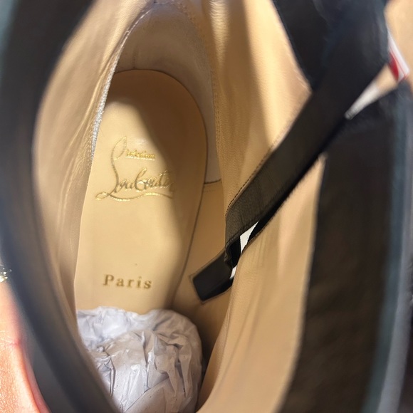 Christian Louboutin Black Booties ADOX - Picture 6 of 9